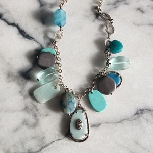 Silpada Blue Gem Necklace